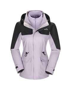 Ветровка мужская водонепроницаемая ветронепроницаемая дышащая и износостойкая, Cream Purple Women's Pelliot