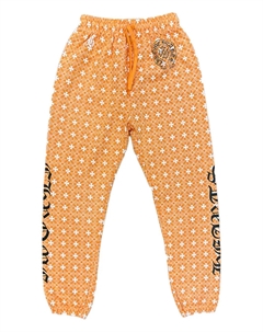 Спортивные брюки Plus Cross Horseshoe, оранжевый Chrome hearts