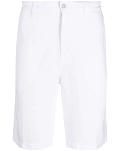 Льняные шорты-бермуды, белый 120% lino