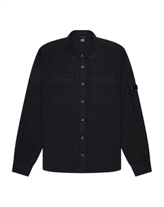 Льняная рубашка, черный C.p. company