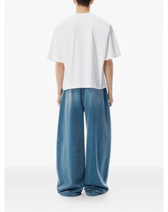 Футболка с графичным принтом, белый Alexander wang