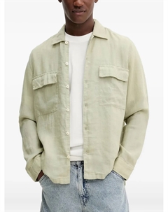 Рубашка с карманами, зеленый Marc o'polo