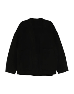 Шерстяная куртка с воротником-стойкой, черный Croquis