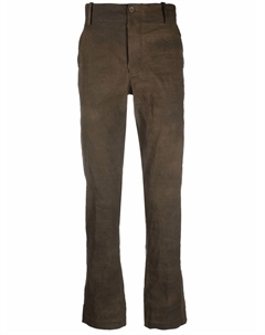 Прямые брюки чинос, коричневый Uma wang