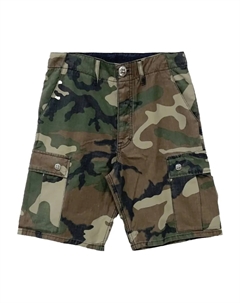 Шорты карго с камуфляжным узором, зеленый Chrome hearts