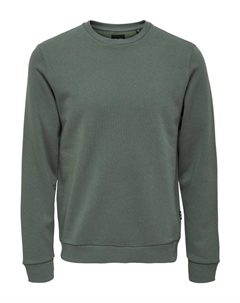 Толстовка, зеленый Only & sons