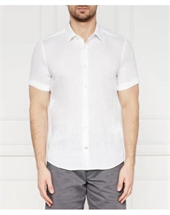 Рубашка из льна Slim fit, белый Joop