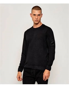 Шерстяной свитер Regular fit, черный C.p. company