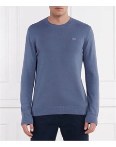 Свитер Slim fit, синий Tommy jeans