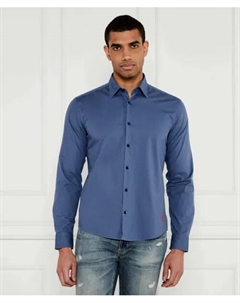 Рубашка Hermo Slim fit, синий Hugo