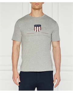 Футболка Regular fit, серый Gant