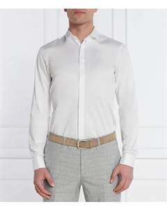 Рубашка Эджинар Slim fit, белый Hugo