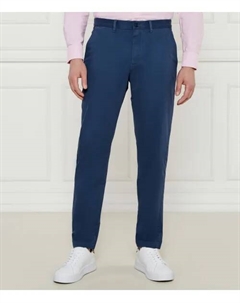 Брюки-Чинос в стиле гарлем Tapered fit, синий Tommy hilfiger
