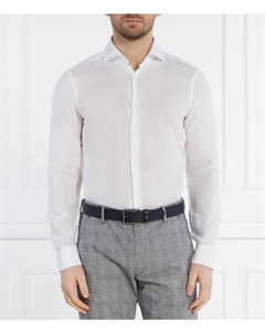 Льняная рубашка 146pai-w Slim fit, белый Joop