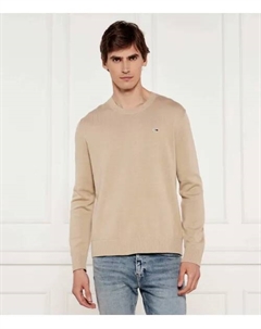 Свитер Slim fit, бежевый Tommy jeans