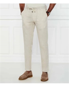 Брюки из льна сакэ Slim fit, бежевый Joop