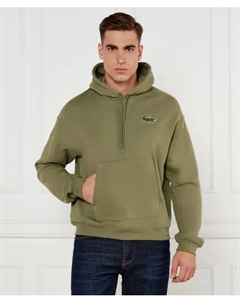 Толстовка Loose fit, зеленый Lacoste