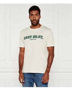 Футболка с рисунком Regular fit, белый Gant