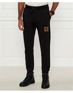 Спортивные штаны Dirdupan Regular fit, черный Hugo