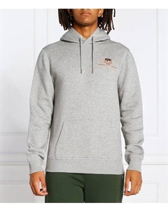 Толстовка Regular fit, серый Gant