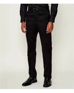 Брюки-Чинос Genar253 Slim fit, черный Hugo