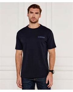 Футболка s-albula Loose fit, синий Napapijri