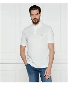 Футболка поло Regular fit, белый Armani exchange