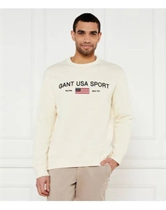 Толстовка Loose fit, бежевый Gant