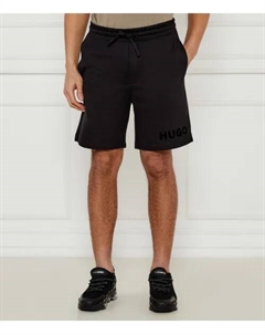Шорты Динкое Regular fit, черный Hugo