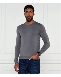 Свитер Сан-Коди Slim fit, серый Hugo