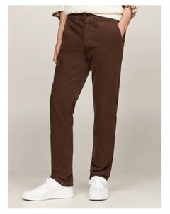 Брюки чинос Denton Straight fit, коричневый Tommy hilfiger