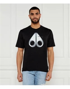Футболка Мориса Slim fit, черный Moose knuckles