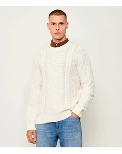 Свитер Slim fit, бежевый Tommy jeans