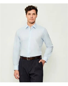 Рубашка с пирсингом Slim fit, синий Joop