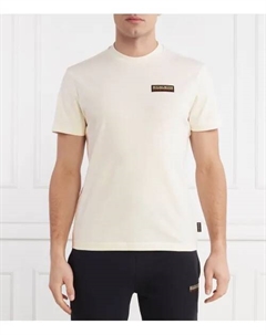 Футболка с-иаато Regular fit, бежевый Napapijri