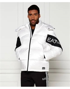 Пуховик Regular fit, белый Ea7
