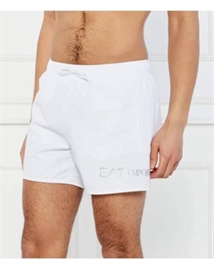 Пляжные шорты Regular fit, белый Ea7