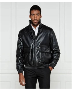 Бомбер bono2511 Regular fit, черный Hugo