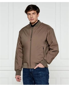 Бомбер Regular fit, коричневый Calvin klein