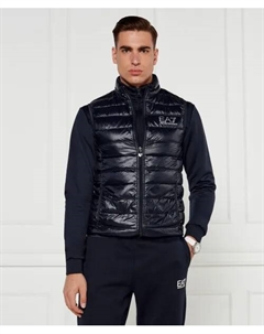 Пуховик без рукавов Regular fit, синий Ea7