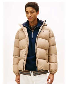 Куртка Tommy Hilfiger Water Repellent Down, бежевый Tommy jeans