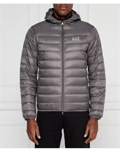 Пуховик Regular fit, серый Ea7