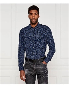 Рубашка Эмеро Straight fit, синий Hugo