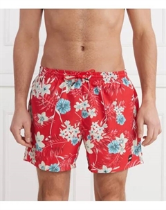 Плавки-Шорты «Пиранья» Regular fit, красный Boss