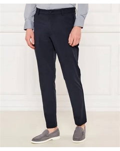 Брюки p-kane-zip Tapered fit, синий Boss