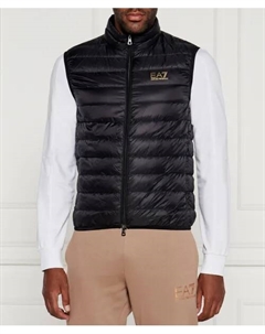Пуховик без рукавов Regular fit, черный Ea7