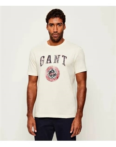 Футболка с рисунком Regular fit, белый Gant