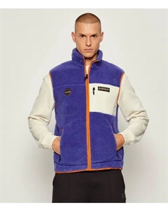 Флисовый жилет юпик Regular fit, фиолетовый Napapijri