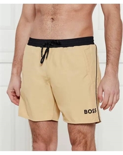 Плавки-Шорты «Морская звезда» Regular fit, бежевый Boss