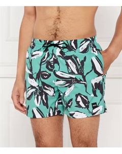 Плавки-Шорты «Пиранья» Regular fit, зеленый Boss